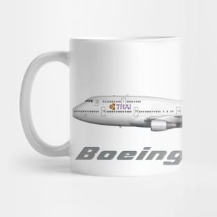 Thai Airways 747-4D7 Livery Mug